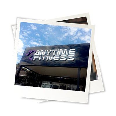 Testimonial Polaroid Anytime Fitness